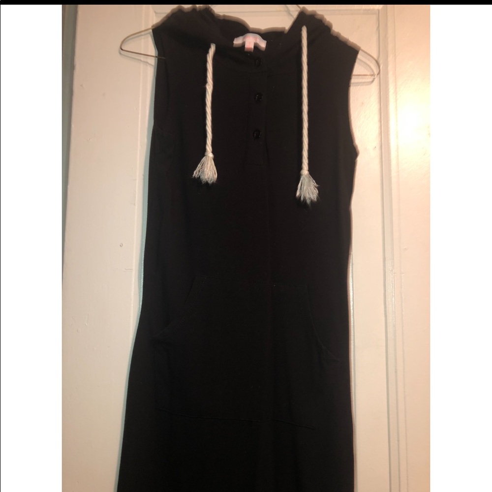 Black hoodie dress - Picture 6 of 7